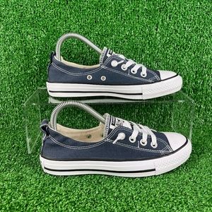 Converse Chuck Taylor All Star Shoreline Cinchback Blue Sneakers Womens 6.5